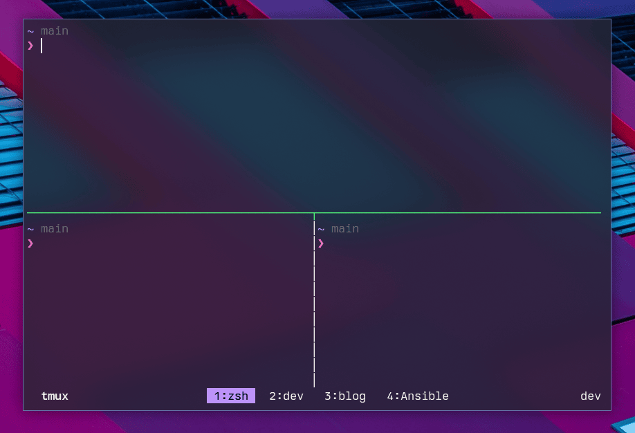 tmux